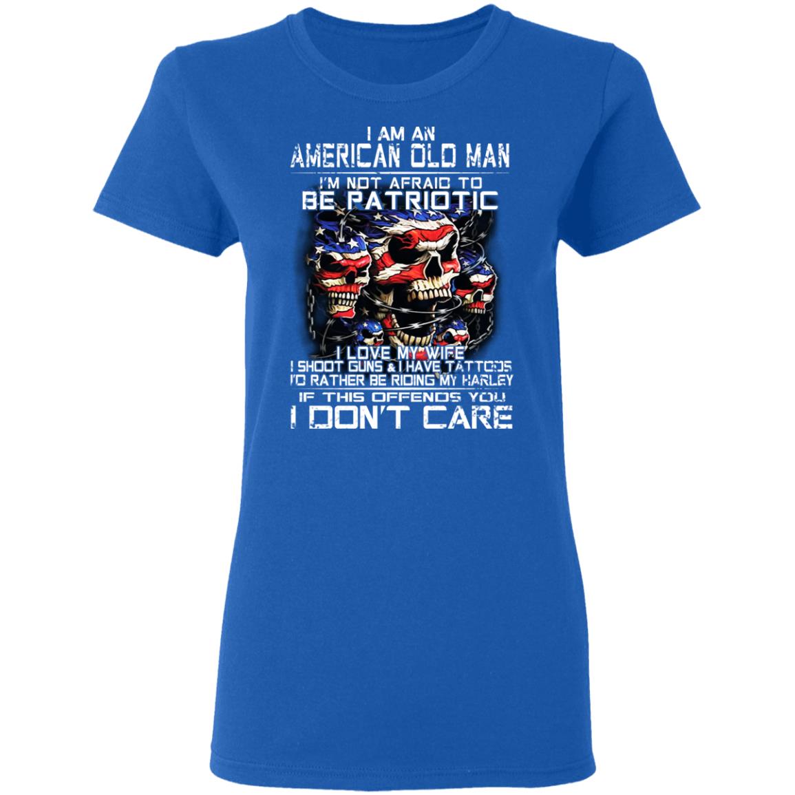 I Am An American Old Man Not Afraid To Be Patriotic Shirt, Hoodie, Tank