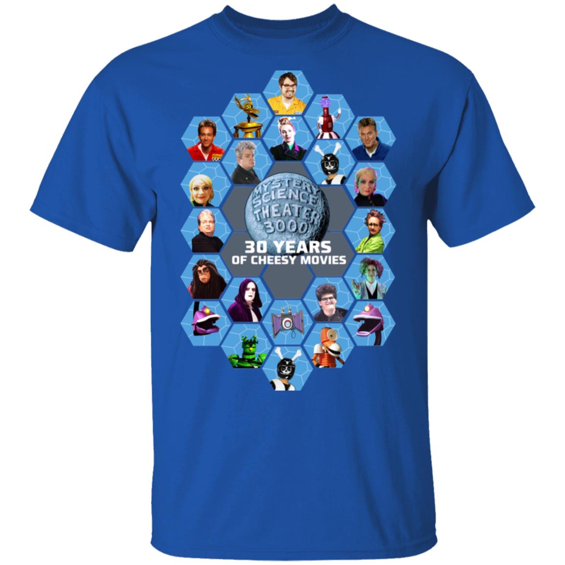 Mystery Science Theater 3000 30 Years Of Cheesy Movies Shirt, Hoodie, Tank