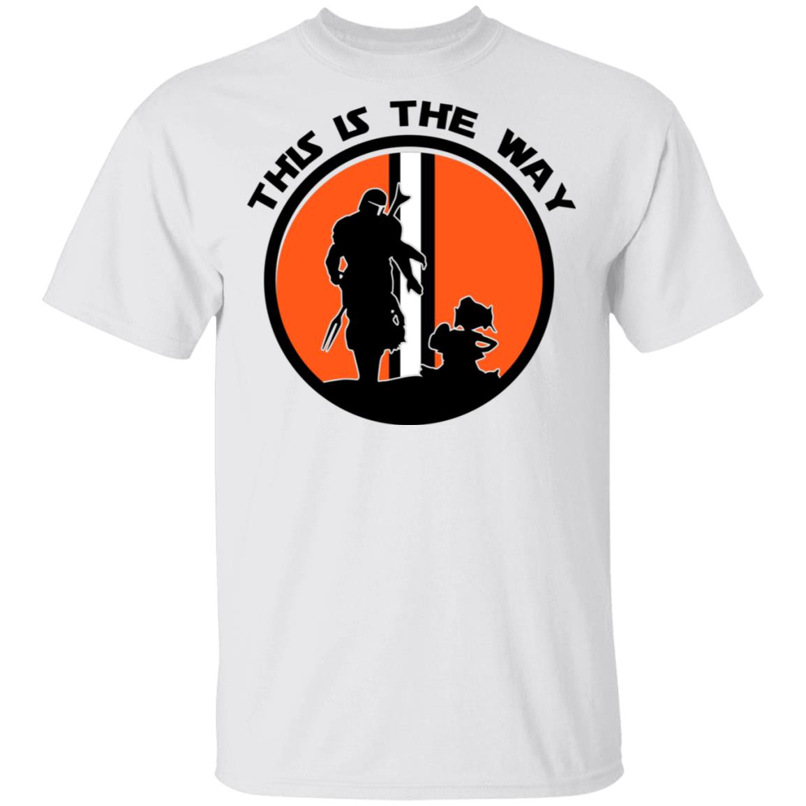 This Is The Way The Mandalorian Silhouette Star Wars Shirt, Hoodie, Tank