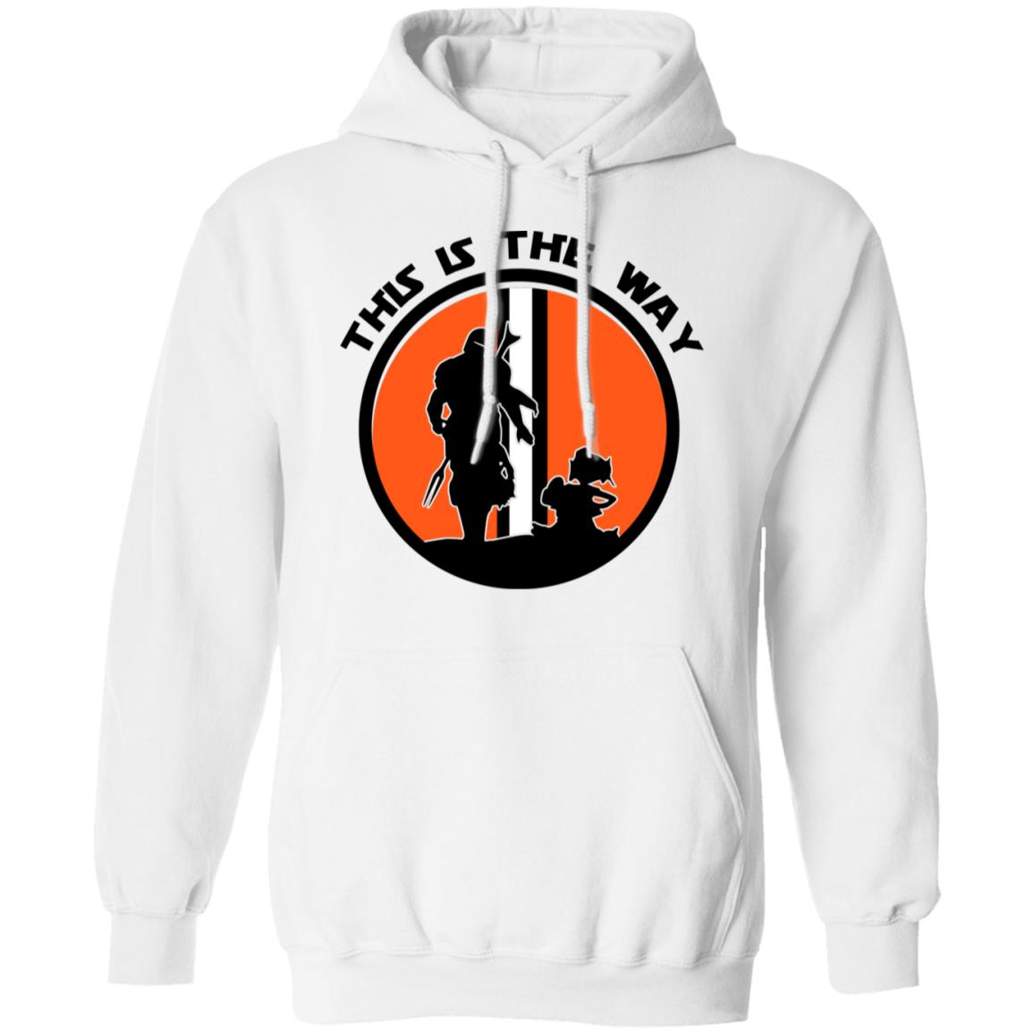 This Is The Way The Mandalorian Silhouette Star Wars Shirt, Hoodie, Tank