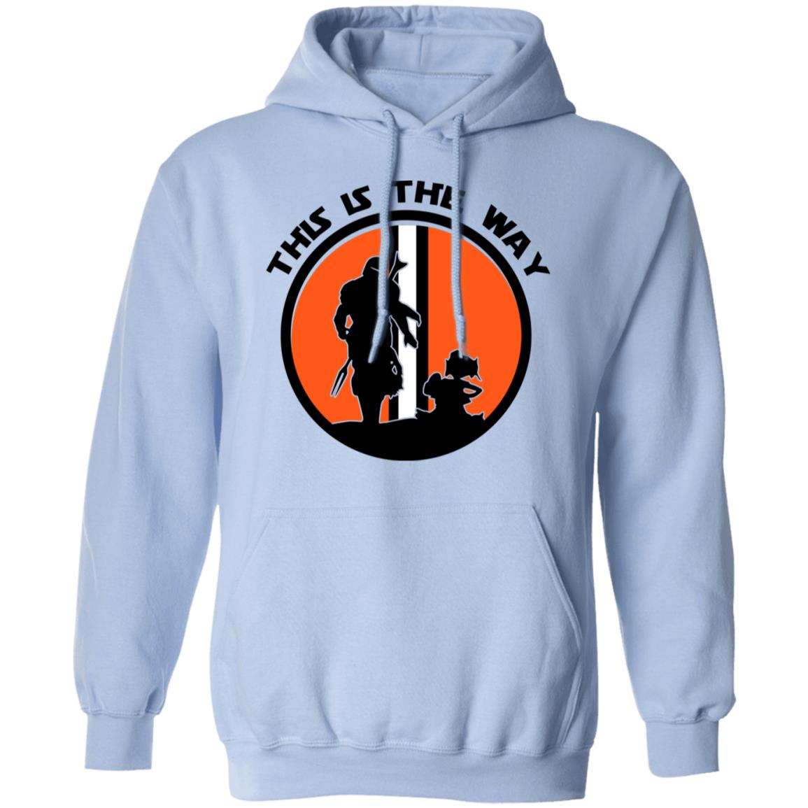This Is The Way The Mandalorian Silhouette Star Wars Shirt, Hoodie, Tank