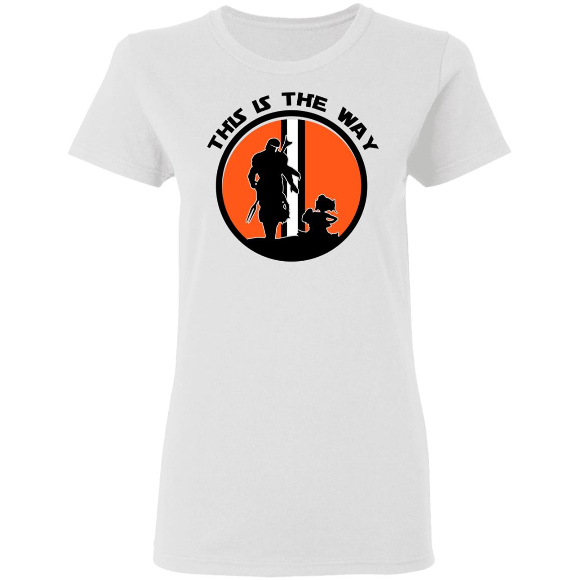 This Is The Way The Mandalorian Silhouette Star Wars Shirt, Hoodie, Tank