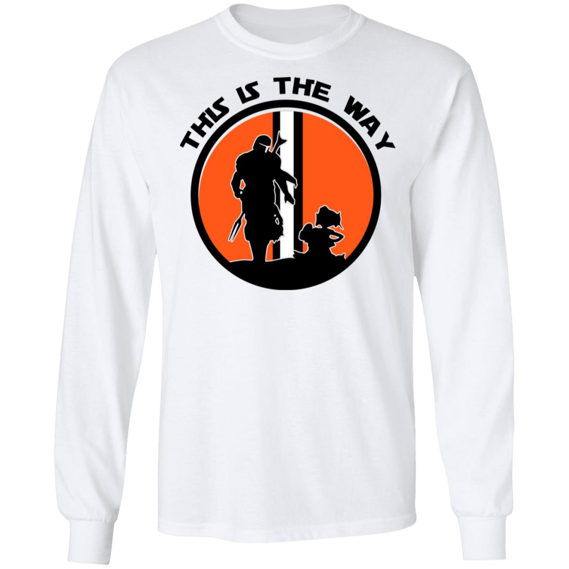 This Is The Way The Mandalorian Silhouette Star Wars Shirt, Hoodie, Tank