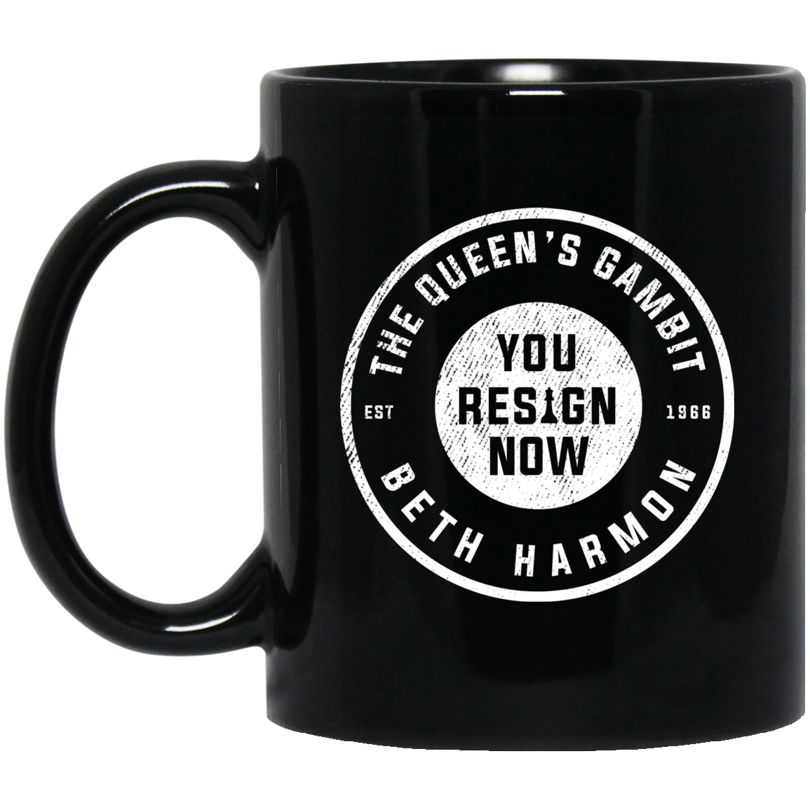 The Queen’s Gambit You Resign Now Beth Harmon Mug