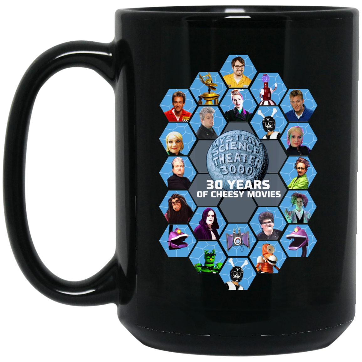 Mystery Science Theater 3000 30 Years Of Cheesy Movies Mug
