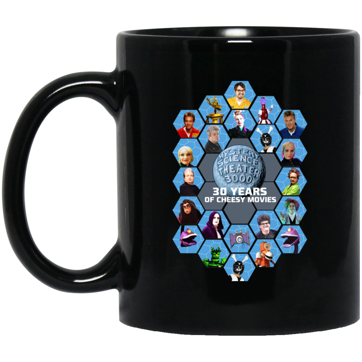 Mystery Science Theater 3000 30 Years Of Cheesy Movies Mug