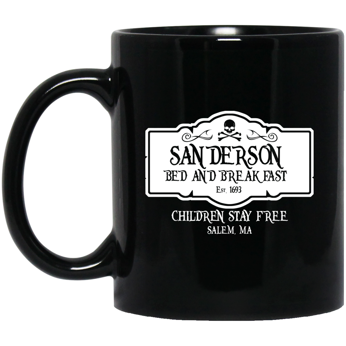 Sanderson Bed And Breakfast Est 1963 Children Stay Free Mug