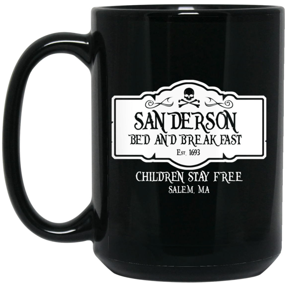 Sanderson Bed And Breakfast Est 1963 Children Stay Free Mug