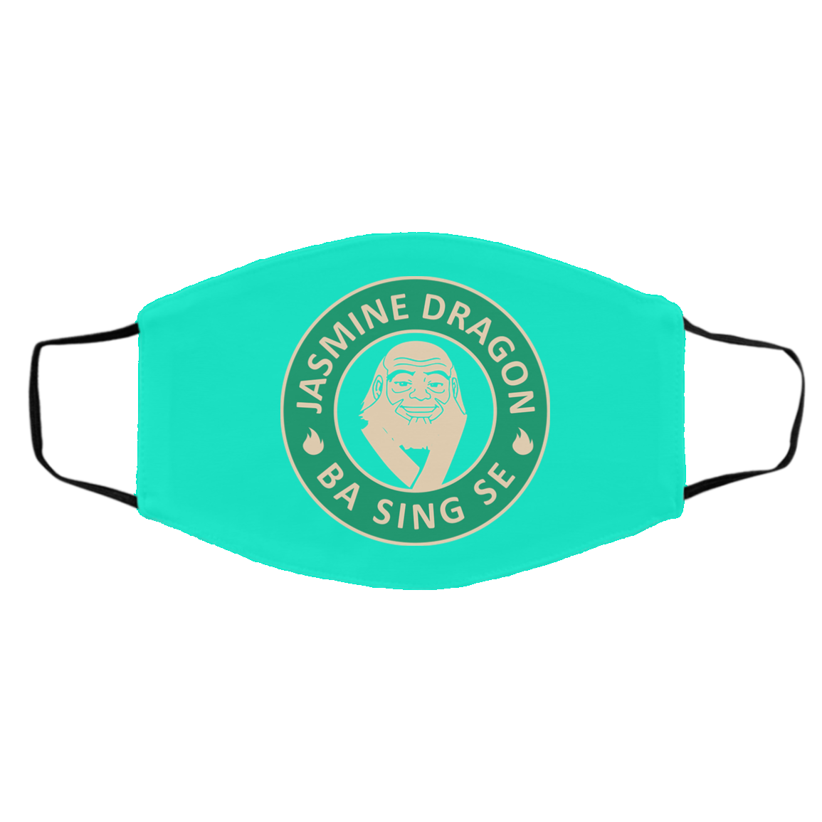 Jasmine Dragon Ba Sing Se Avatar Uncle #Iroh Face Mask