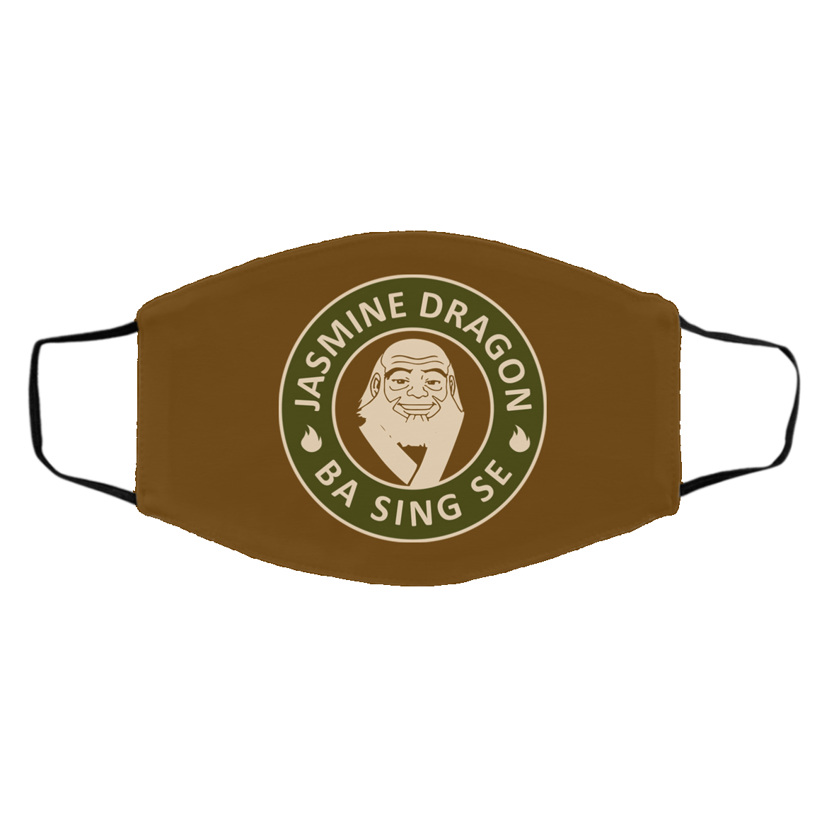 Jasmine Dragon Ba Sing Se Avatar Uncle #Iroh Face Mask