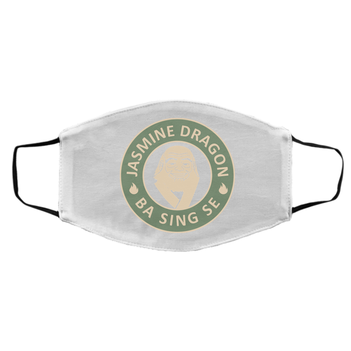 Jasmine Dragon Ba Sing Se Avatar Uncle #Iroh Face Mask