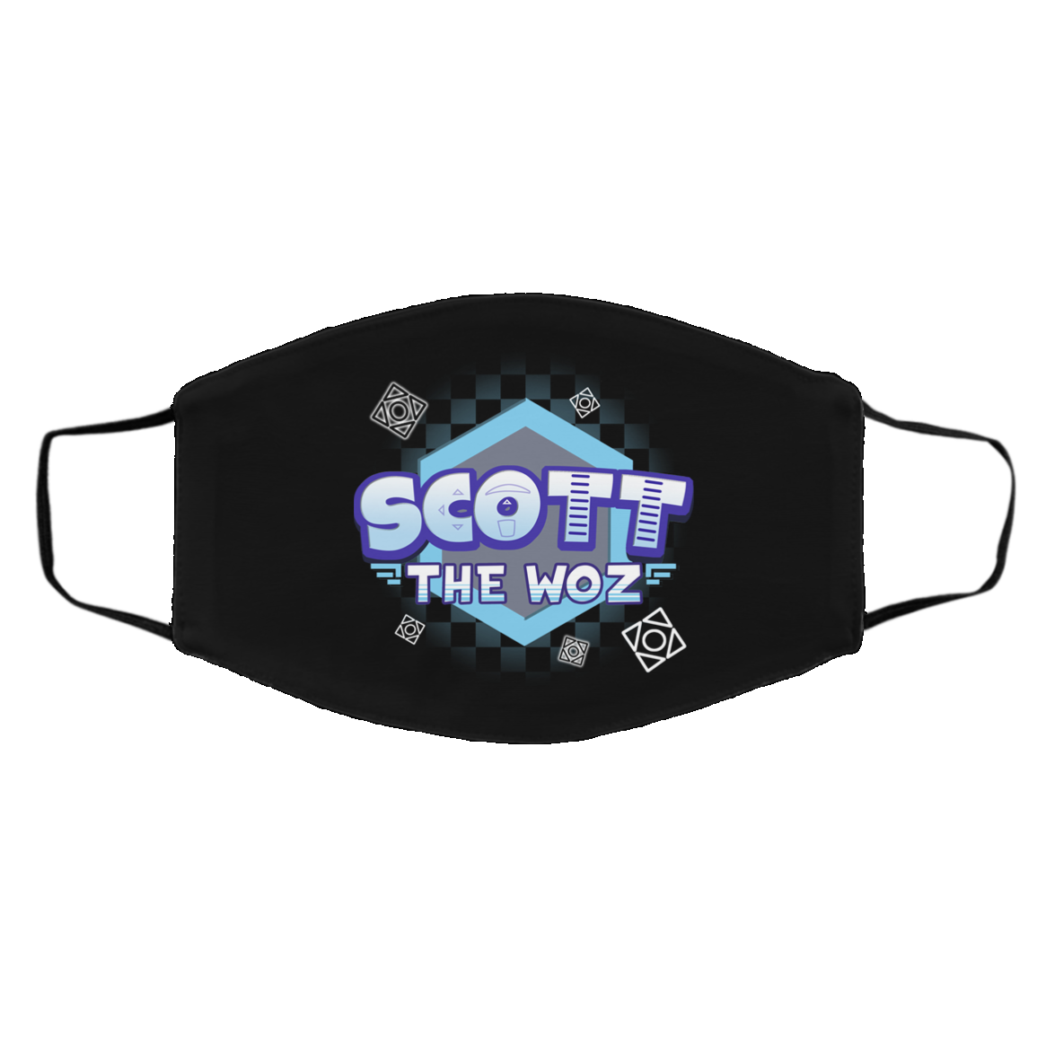 Scott The Woz Logo Face Mask