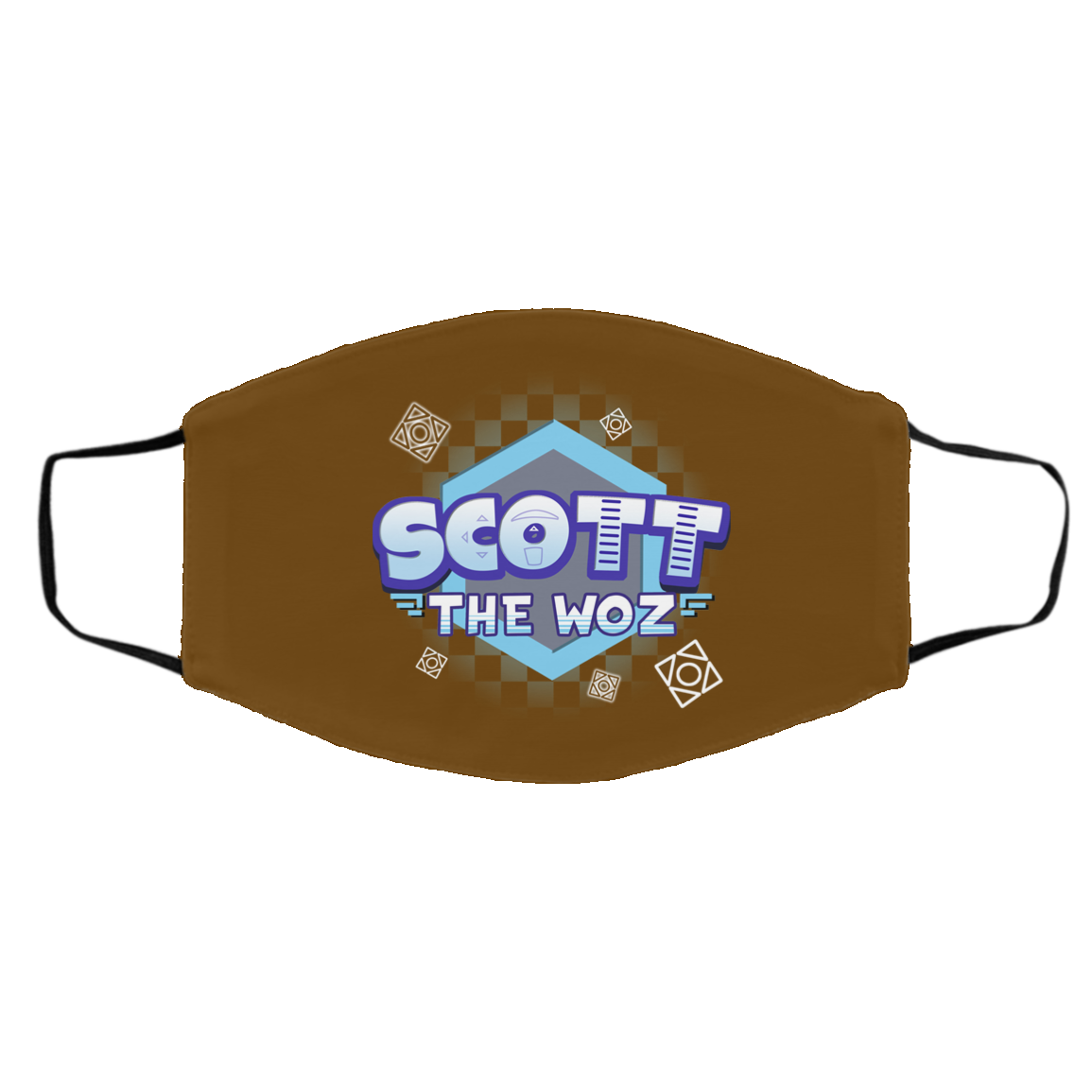 Scott The Woz Logo Face Mask