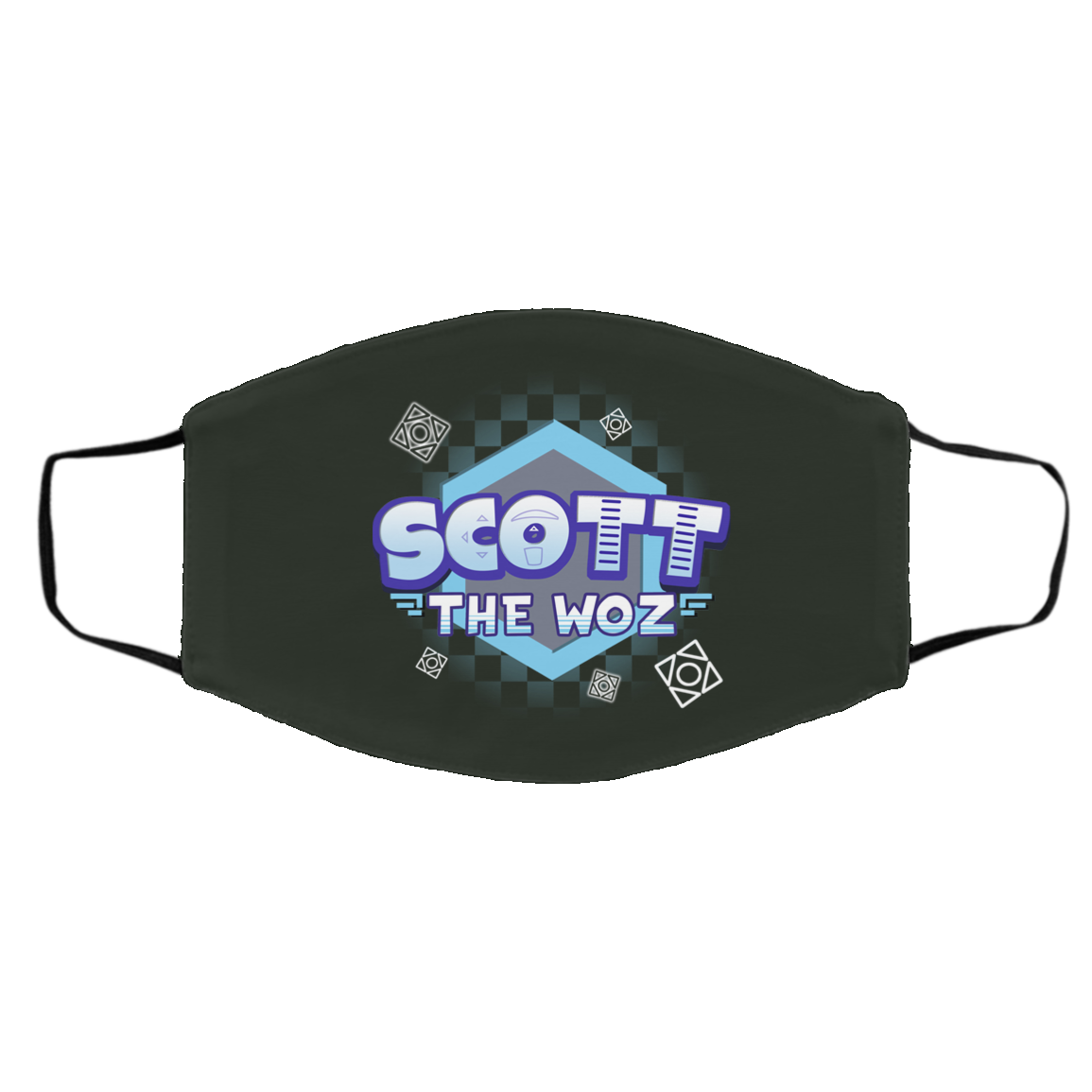 Scott The Woz Logo Face Mask