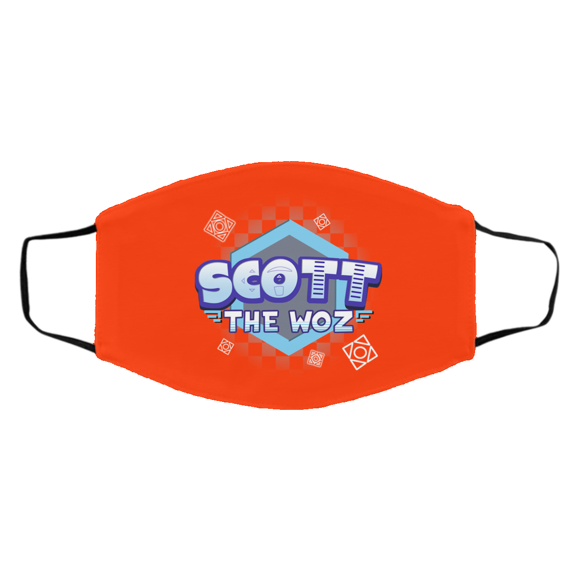Scott The Woz Logo Face Mask