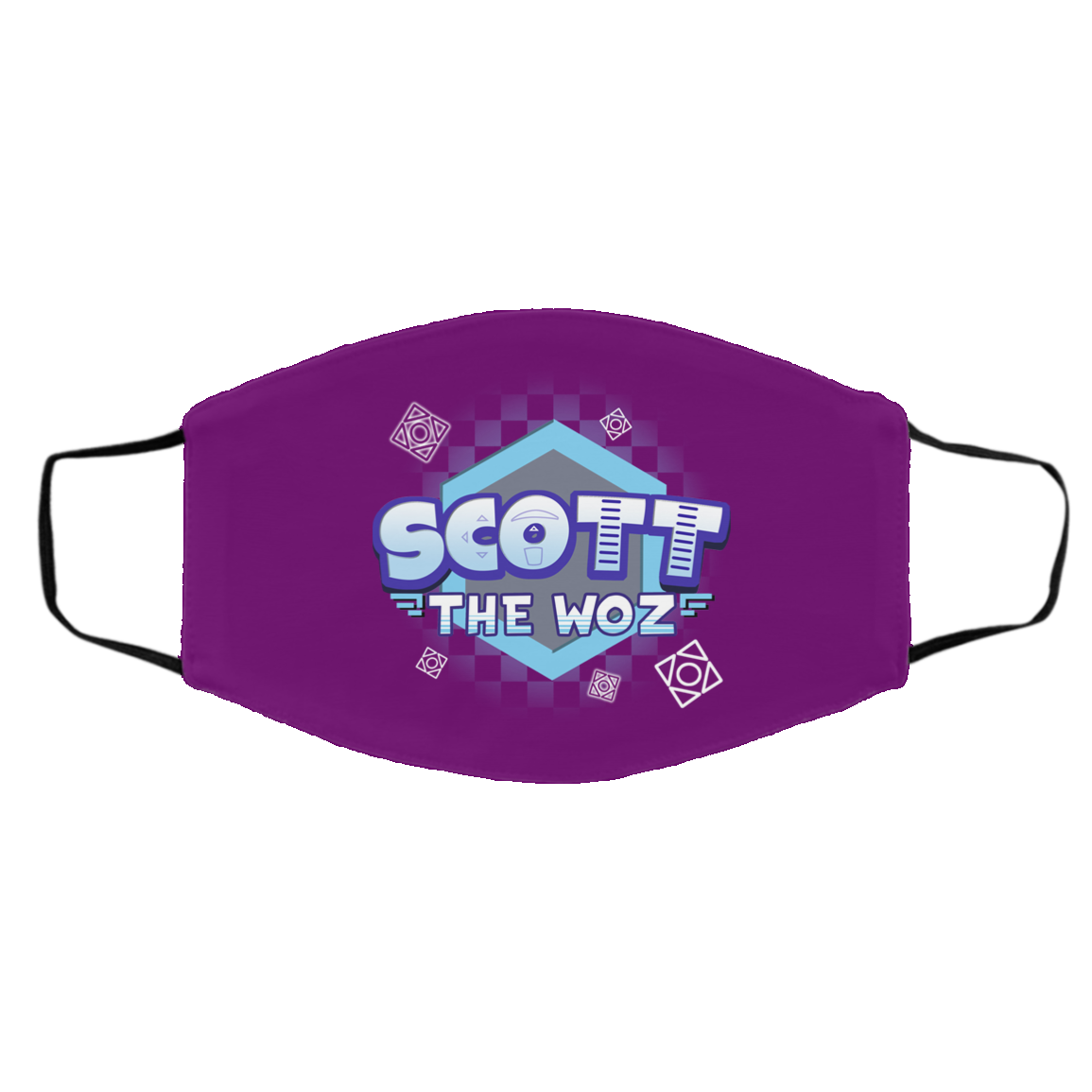 Scott The Woz Logo Face Mask