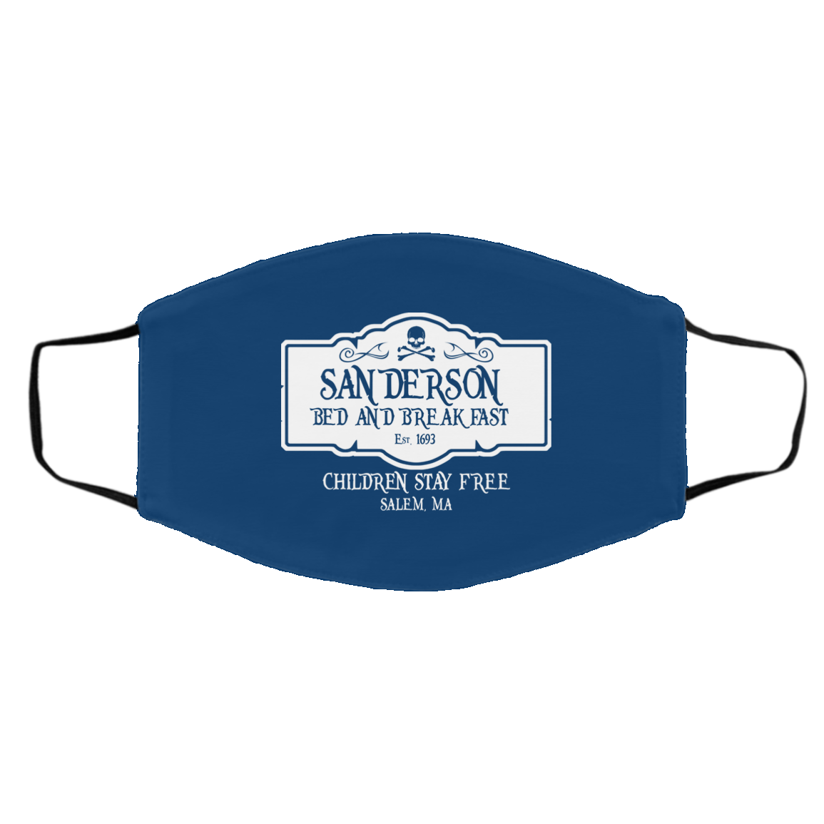 Sanderson Bed And Breakfast Est 1963 Children Stay Free Face Mask