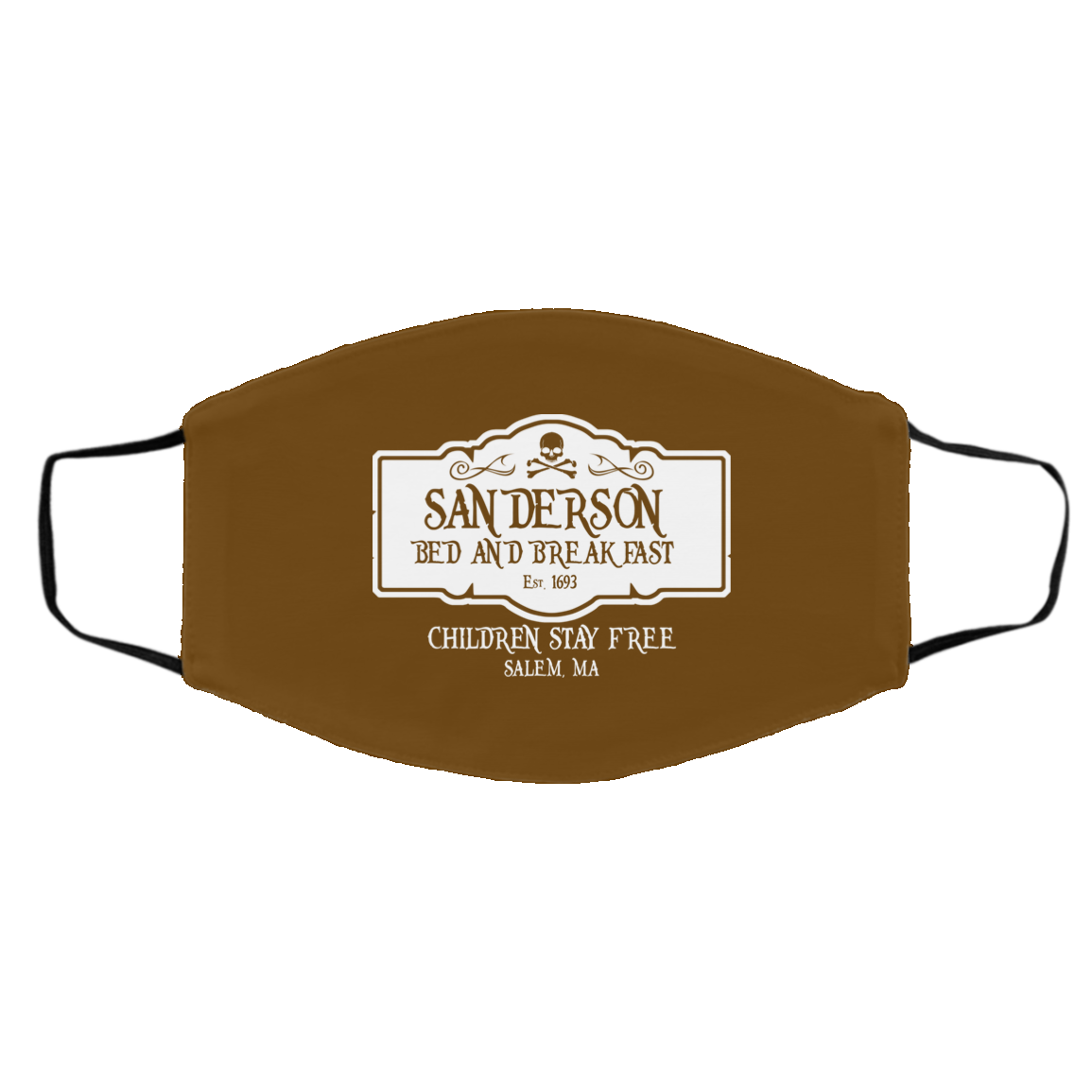Sanderson Bed And Breakfast Est 1963 Children Stay Free Face Mask