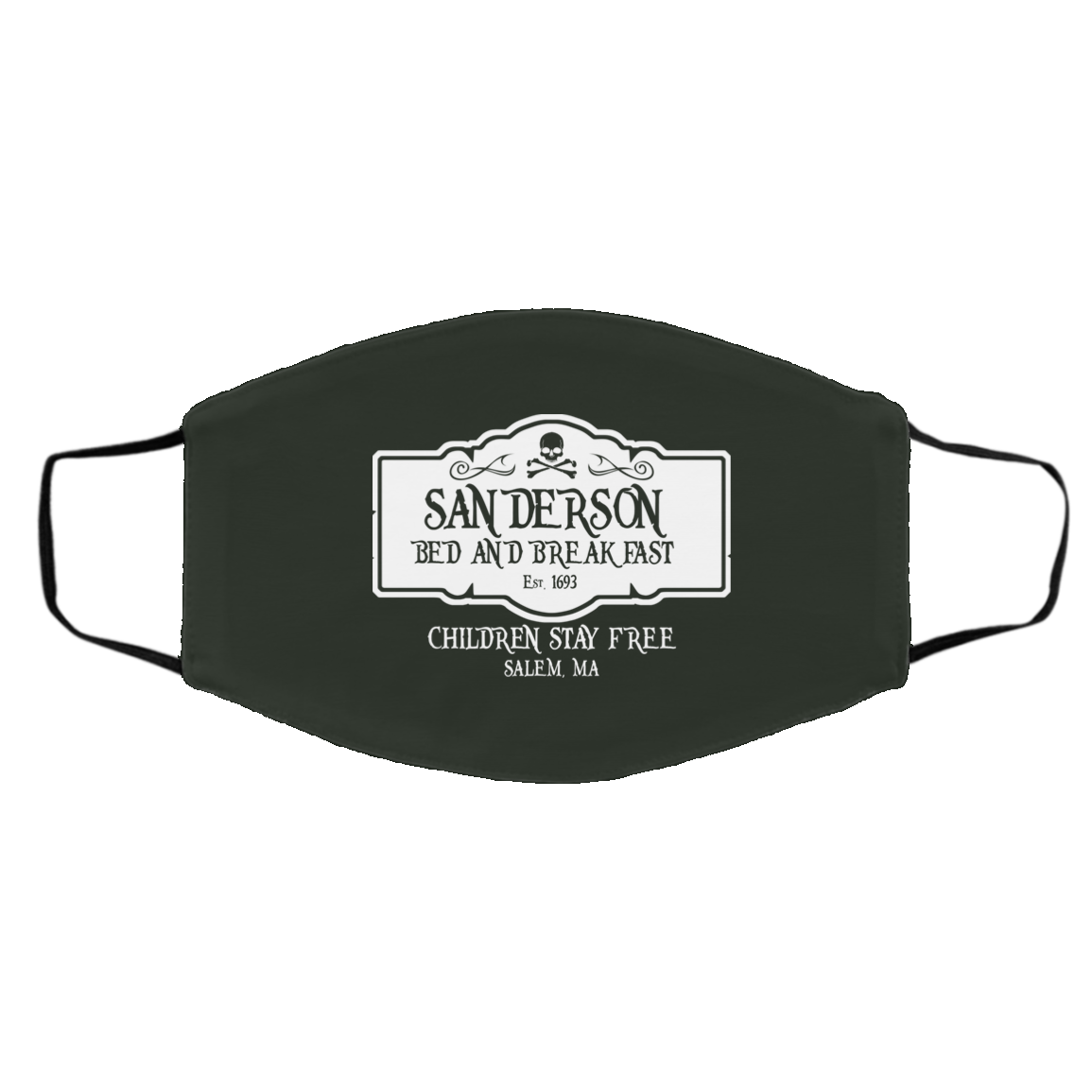 Sanderson Bed And Breakfast Est 1963 Children Stay Free Face Mask