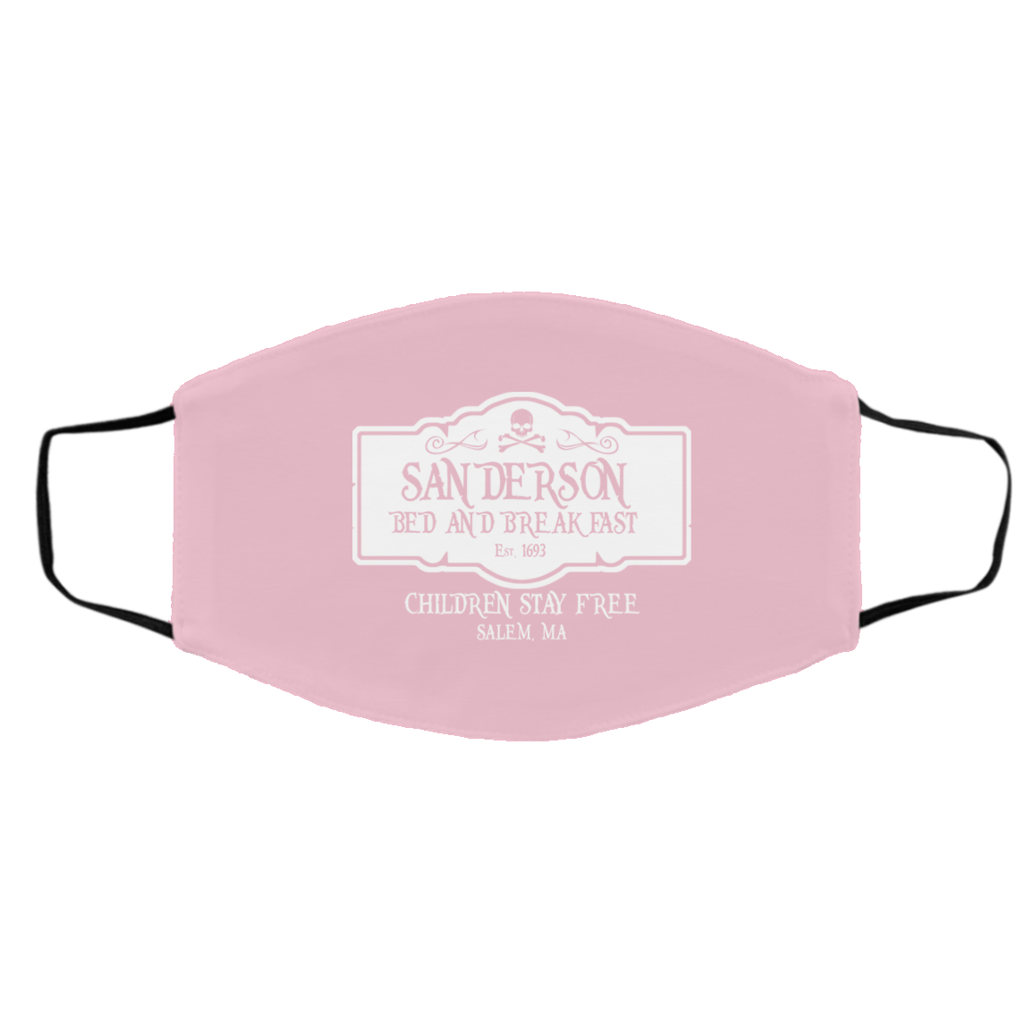 Sanderson Bed And Breakfast Est 1963 Children Stay Free Face Mask