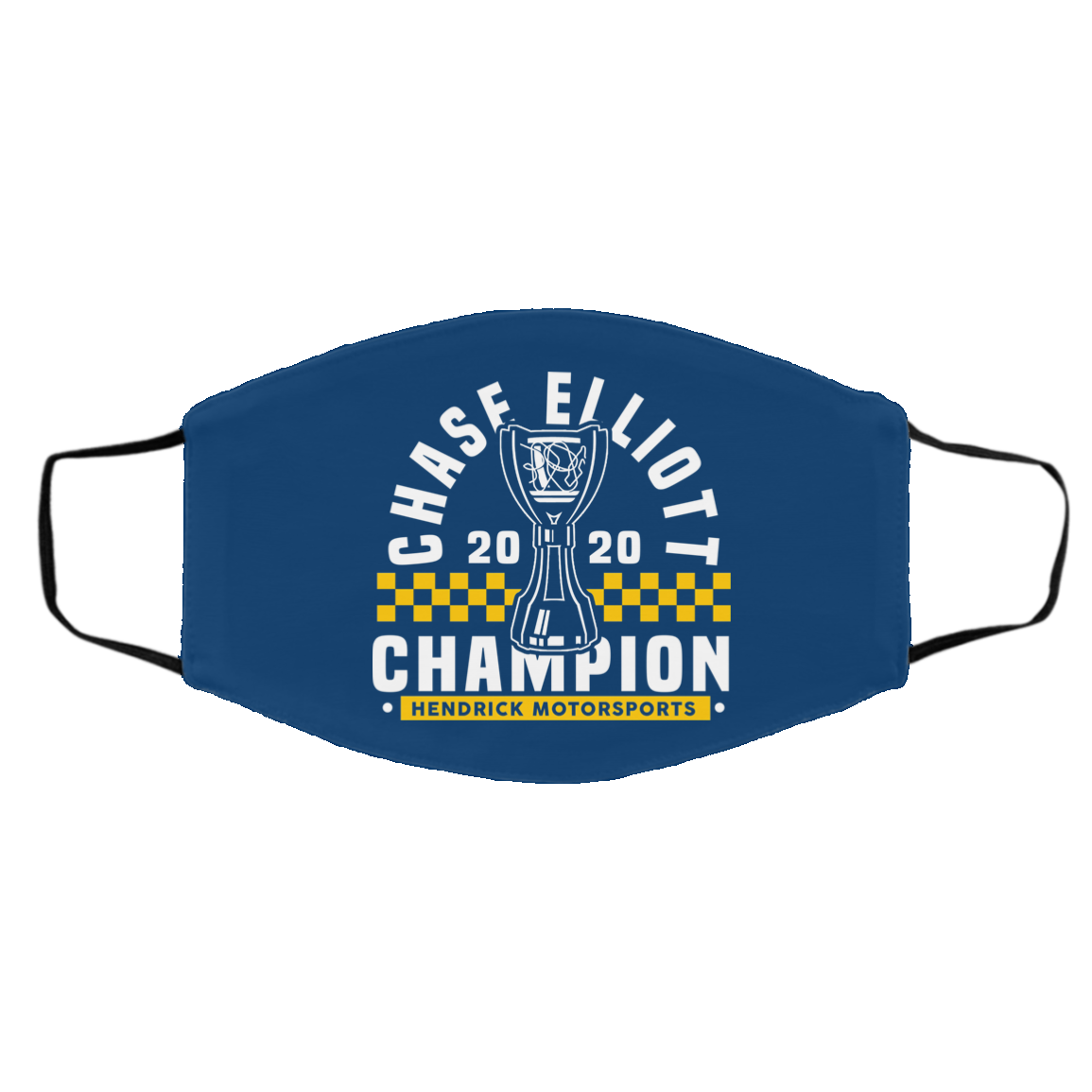 Chase Elliott 2020 Champion Hendrick Motorsports Face Mask