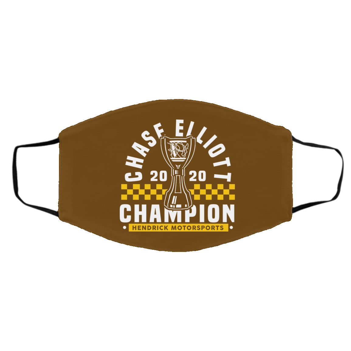 Chase Elliott 2020 Champion Hendrick Motorsports Face Mask