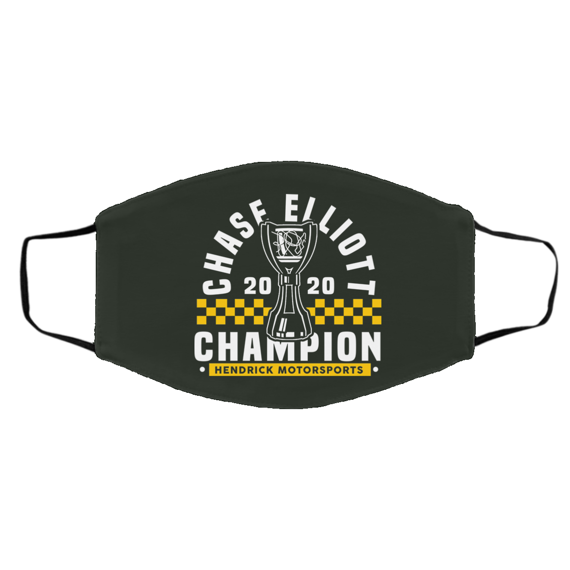 Chase Elliott 2020 Champion Hendrick Motorsports Face Mask