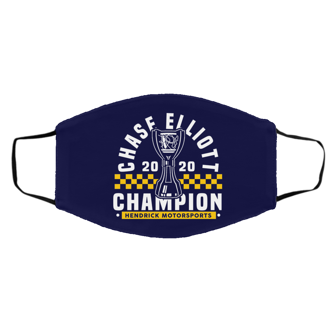 Chase Elliott 2020 Champion Hendrick Motorsports Face Mask