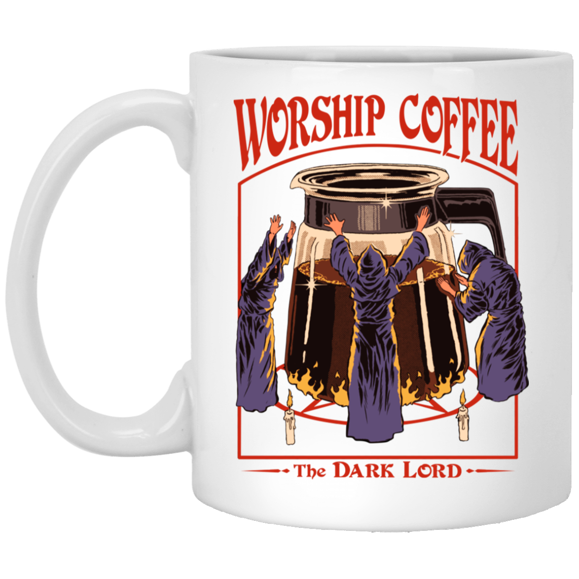 Worship Coffee The Dark Lord Mug