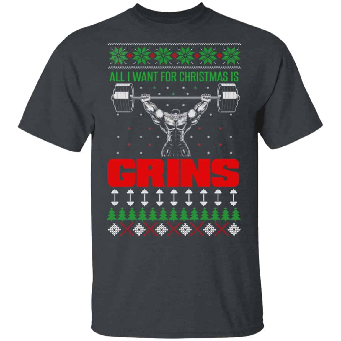 All I Want For Christmas Is Gains Shirt, Hoodie, Sweatshirt