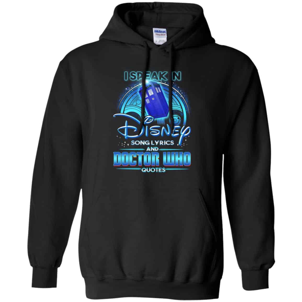I Speak In Disney Song Lyrics and Doctor Who Quotes Shirt, Hoodie, Tank
