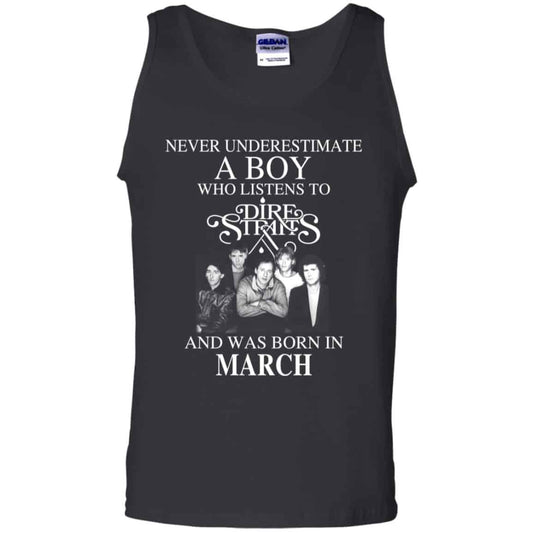 
	A Boy Who Listens To Dire Straits And Was Born In March T-Shirts, Hoodie, Tank