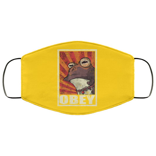 
	Obey The Hypnotoad Face Mask