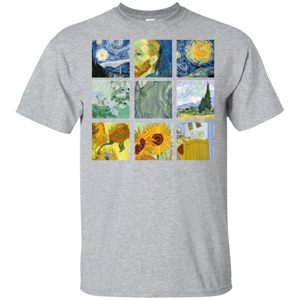 Vincent Van Gogh Collage T-Shirts, Hoodie, Tank