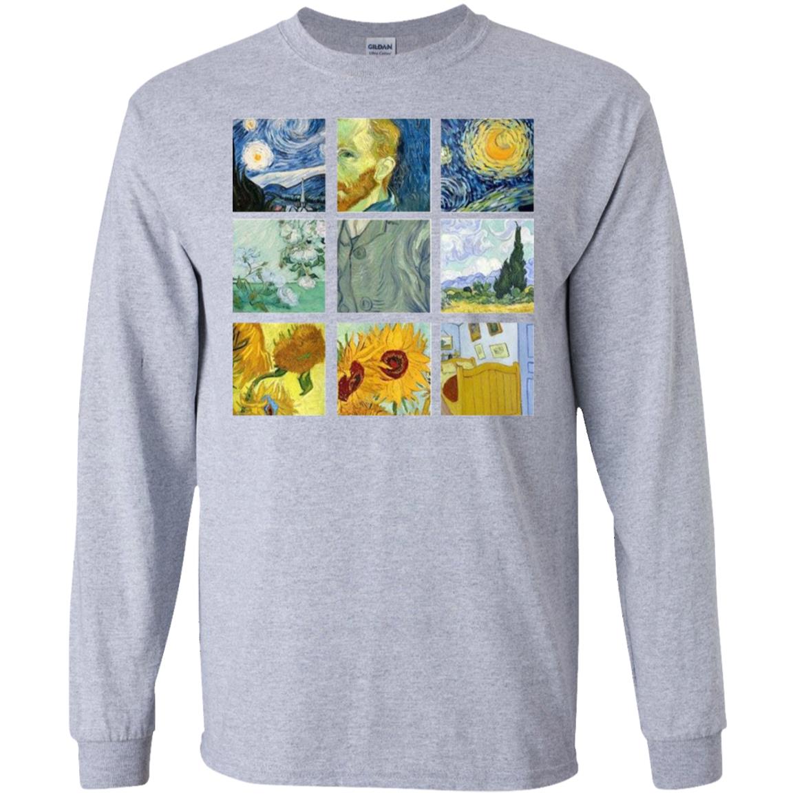 Vincent Van Gogh Collage T-Shirts, Hoodie, Tank