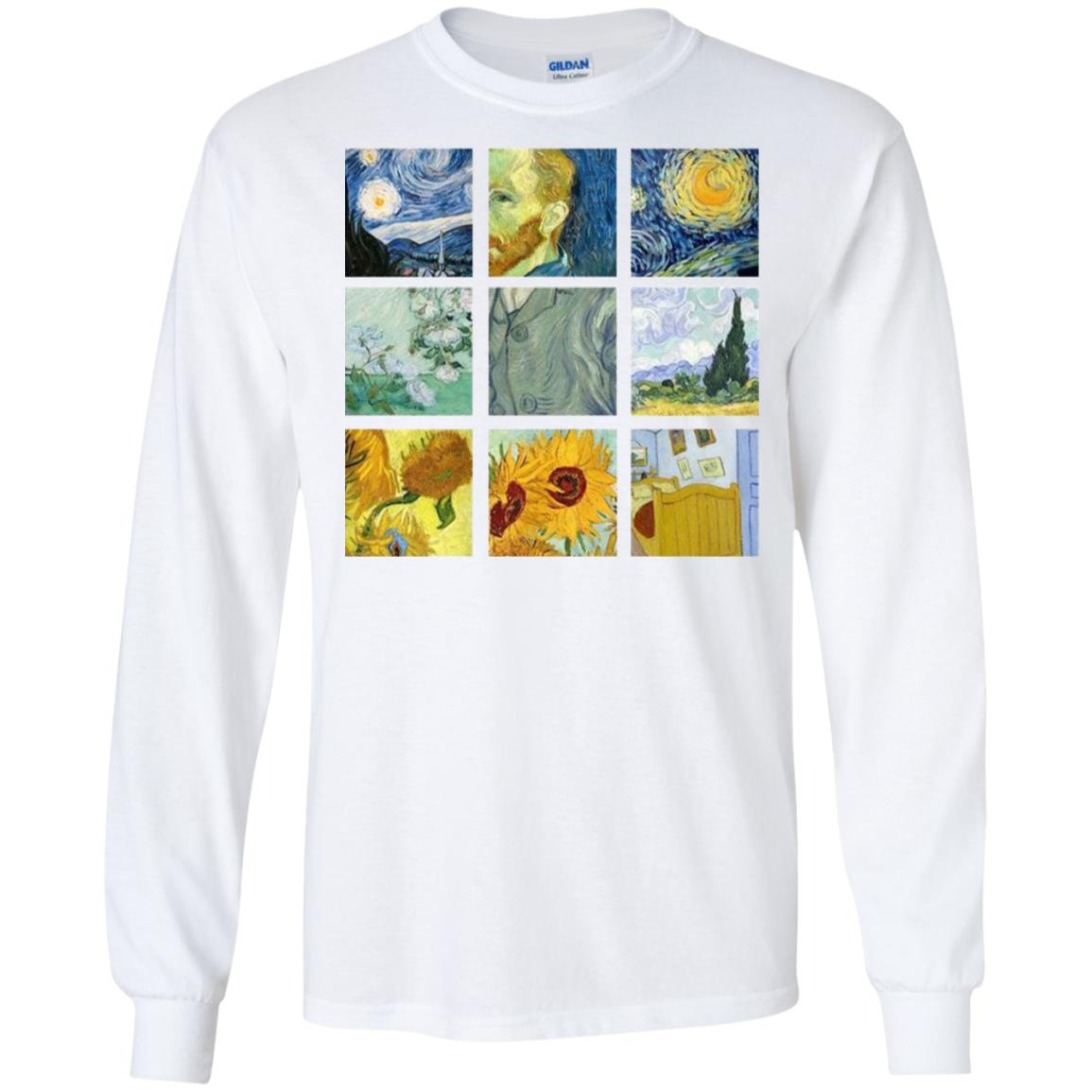 Vincent Van Gogh Collage T-Shirts, Hoodie, Tank