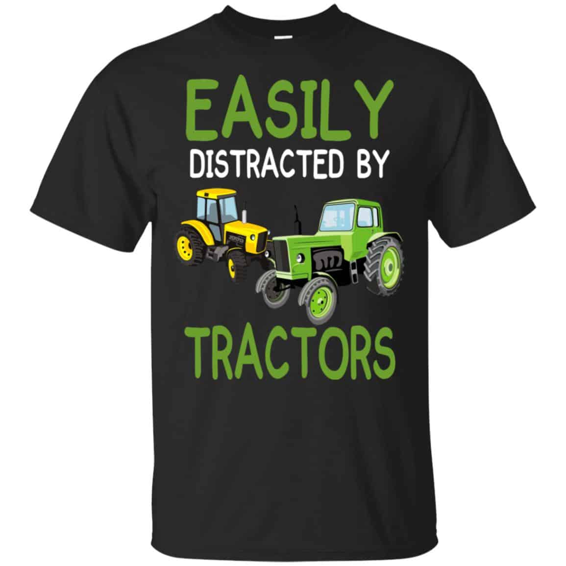 Easily Distracted By Tractors T-Shirts, Hoodie, Tank