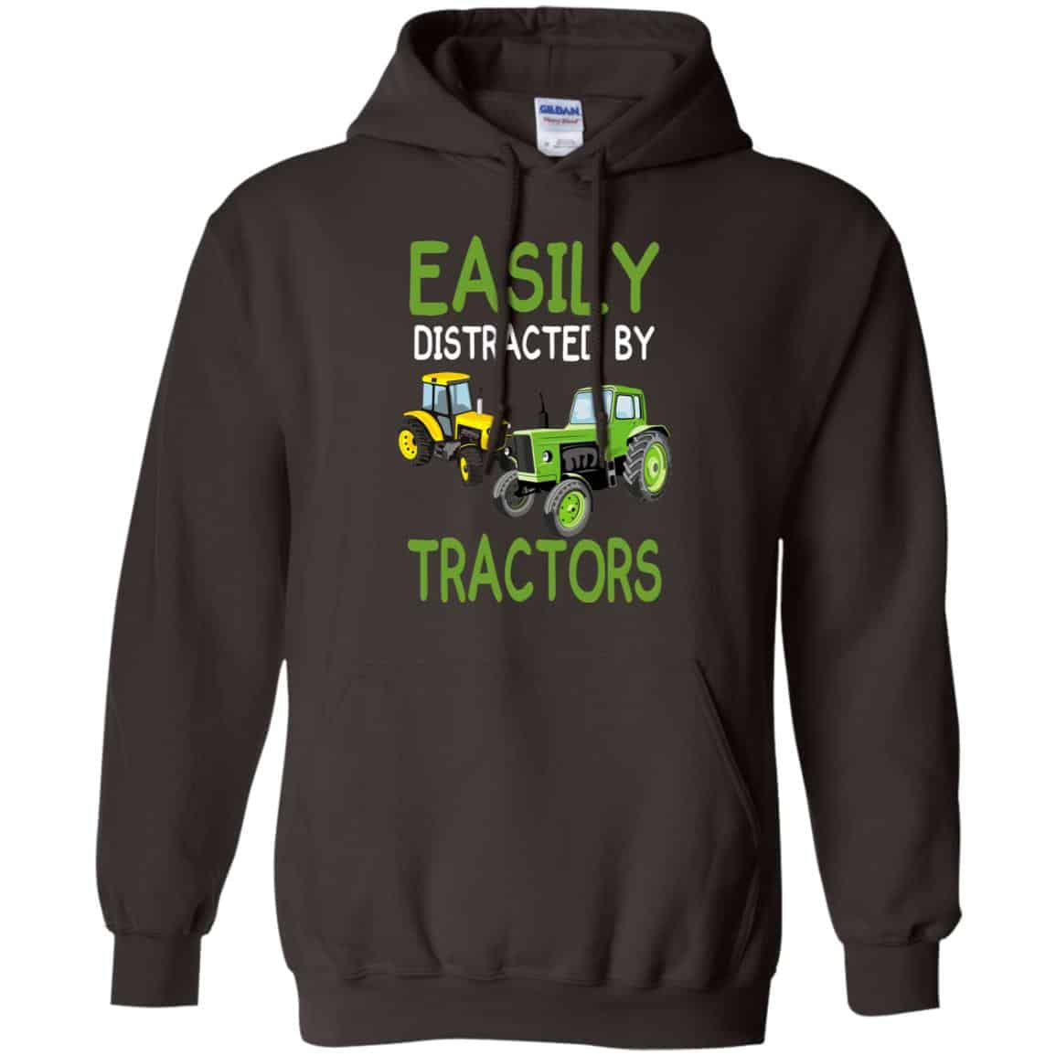 Easily Distracted By Tractors T-Shirts, Hoodie, Tank