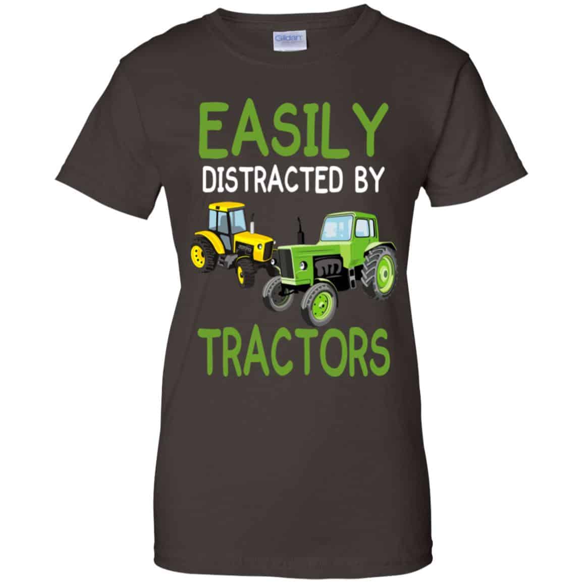 Easily Distracted By Tractors T-Shirts, Hoodie, Tank