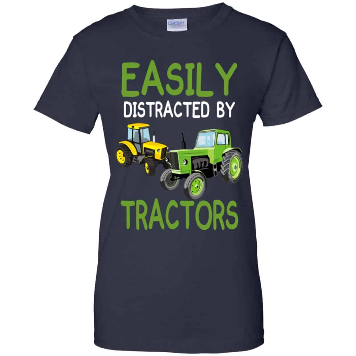 Easily Distracted By Tractors T-Shirts, Hoodie, Tank