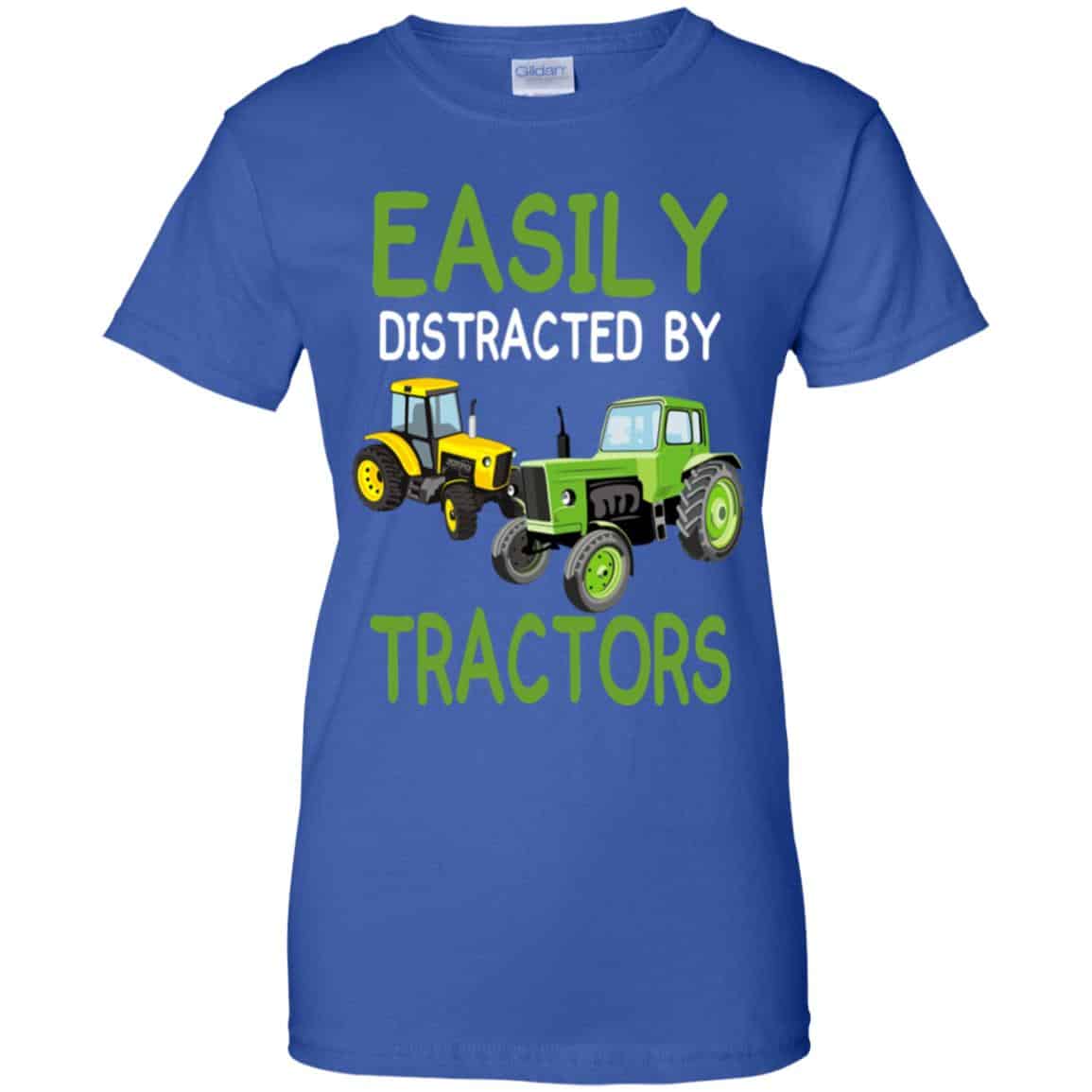 Easily Distracted By Tractors T-Shirts, Hoodie, Tank