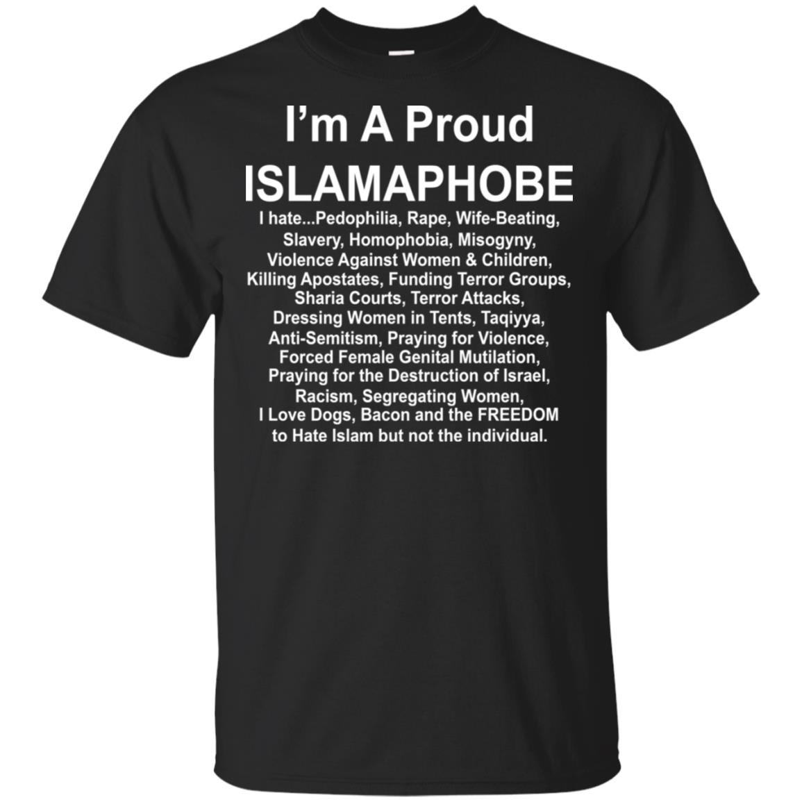 I’m A Proud Islamaphobe T-Shirts, Hoodie, Tank