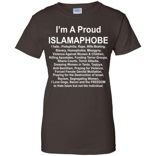 I’m A Proud Islamaphobe T-Shirts, Hoodie, Tank