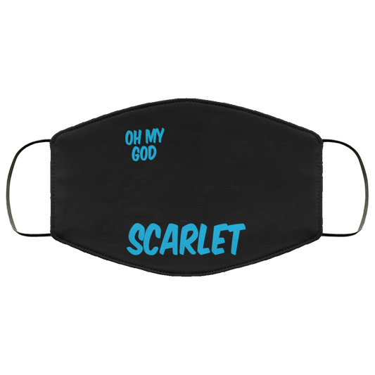 Oh My God Scarlet Face Mask