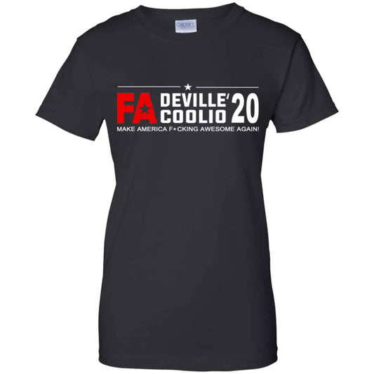 
	Cherie DeVille And Coolio 2020 Make America Fucking Awesome Again T-Shirts, Hoodie, Tank