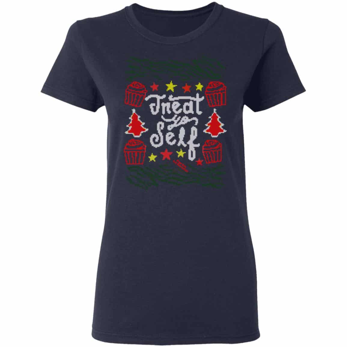 Parks and Recreation Treat Yo Self Ugly Christmas Sweatshirt Shirt, Hoodie