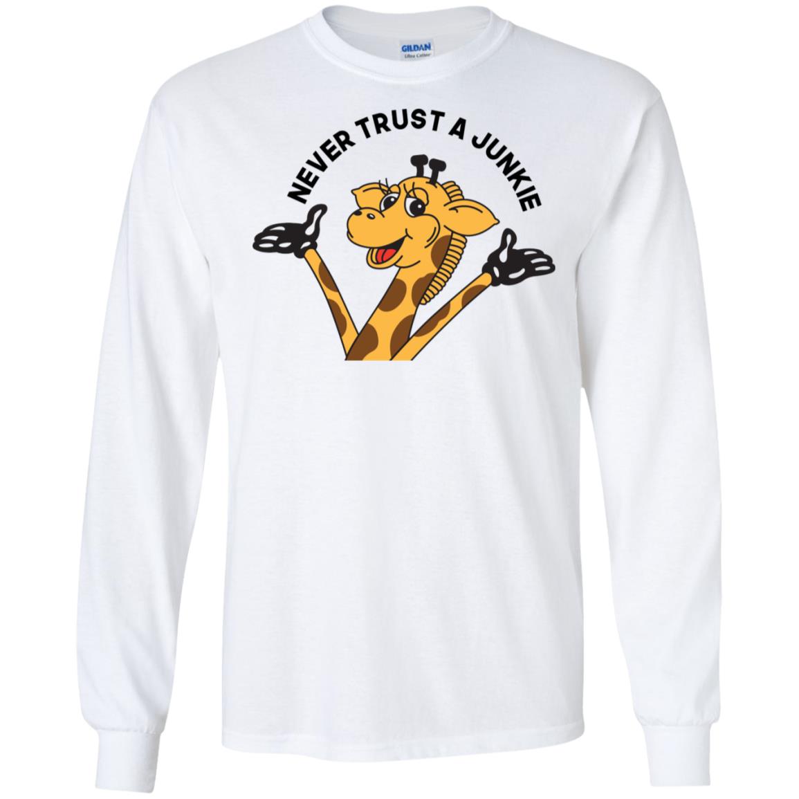 Never Trust A Junkie T-Shirts, Hoodie, Tank