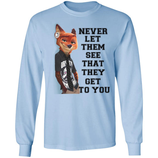 Never Let Them See That They Get To You Nick Wilde Shirt, Hoodie, Tank