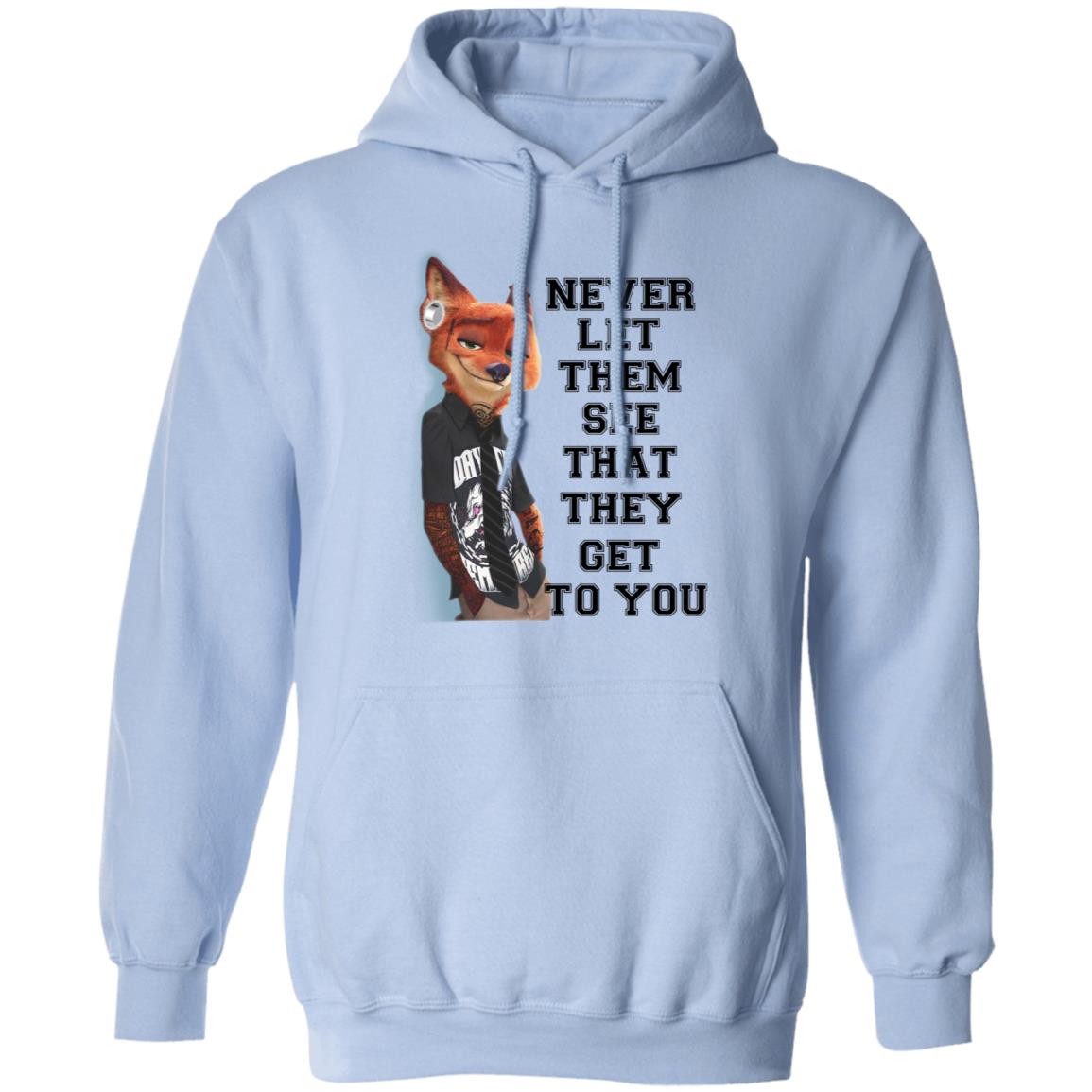 Never Let Them See That They Get To You Nick Wilde Shirt, Hoodie, Tank