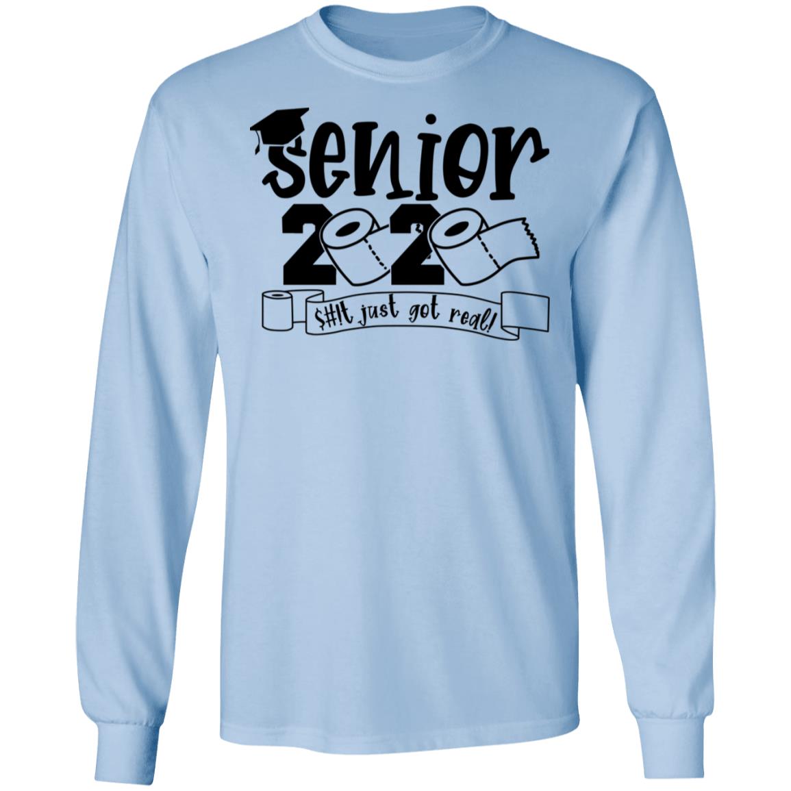 
	Class Of 2020 The Year Shit Got Real Graduation Shirt, Hoodie, Tank